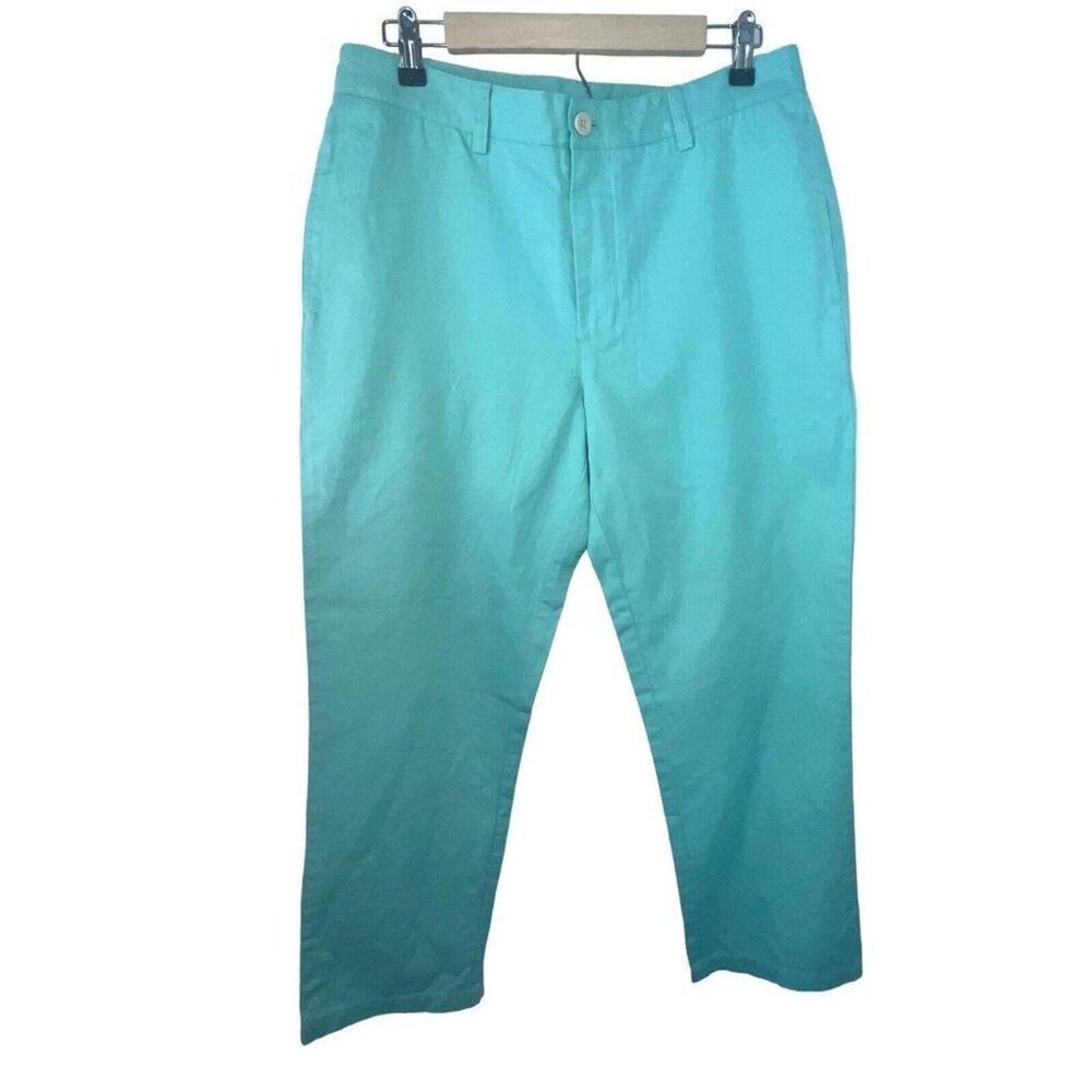 Vineyard Vines 32x30 Tidewater Chino mint blue-green